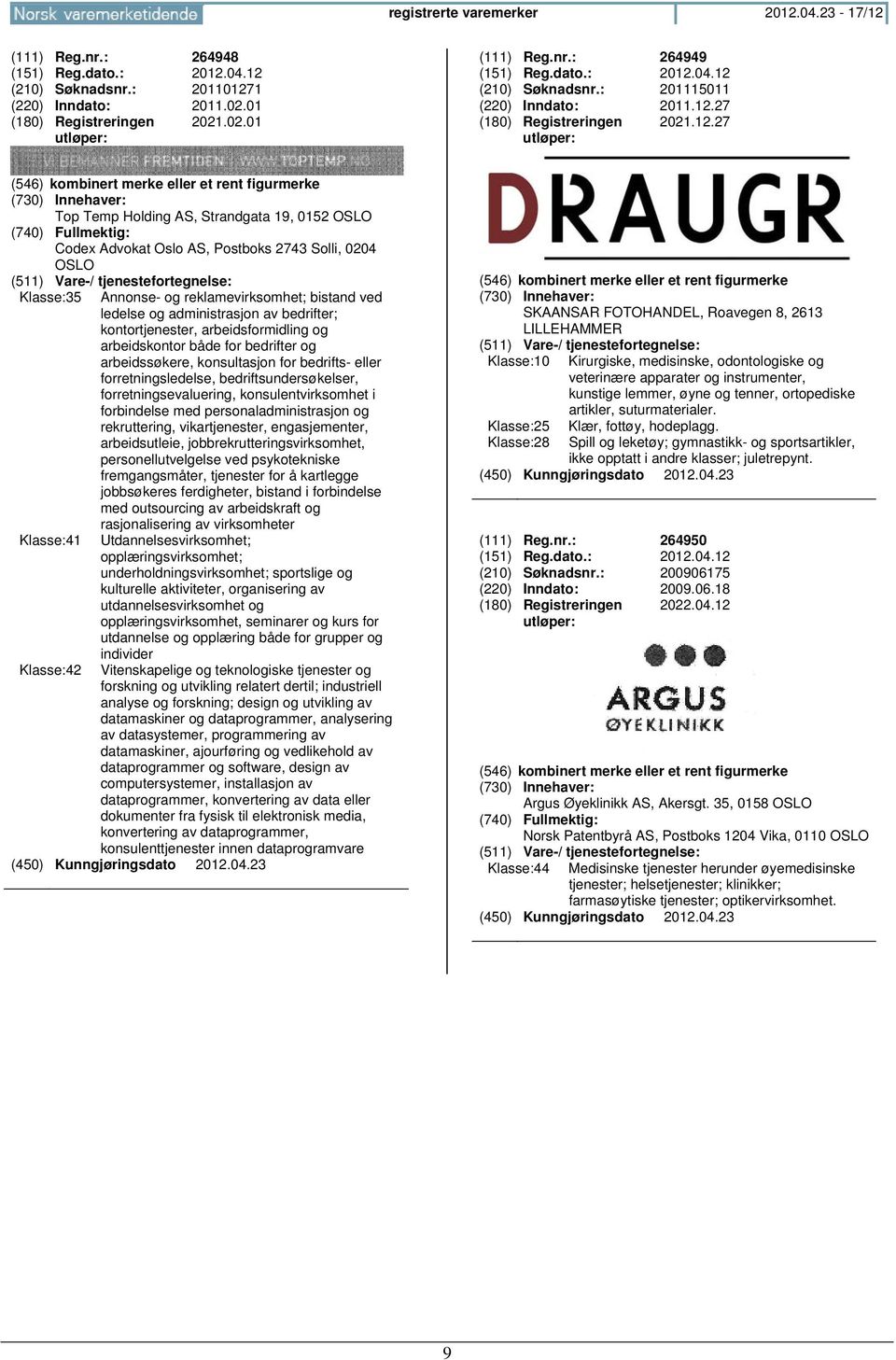 reklamevirksomhet; bistand ved ledelse og administrasjon av bedrifter; kontortjenester, arbeidsformidling og arbeidskontor både for bedrifter og arbeidssøkere, konsultasjon for bedrifts- eller