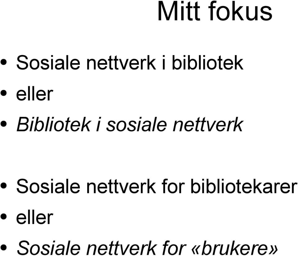 nettverk Sosiale nettverk for