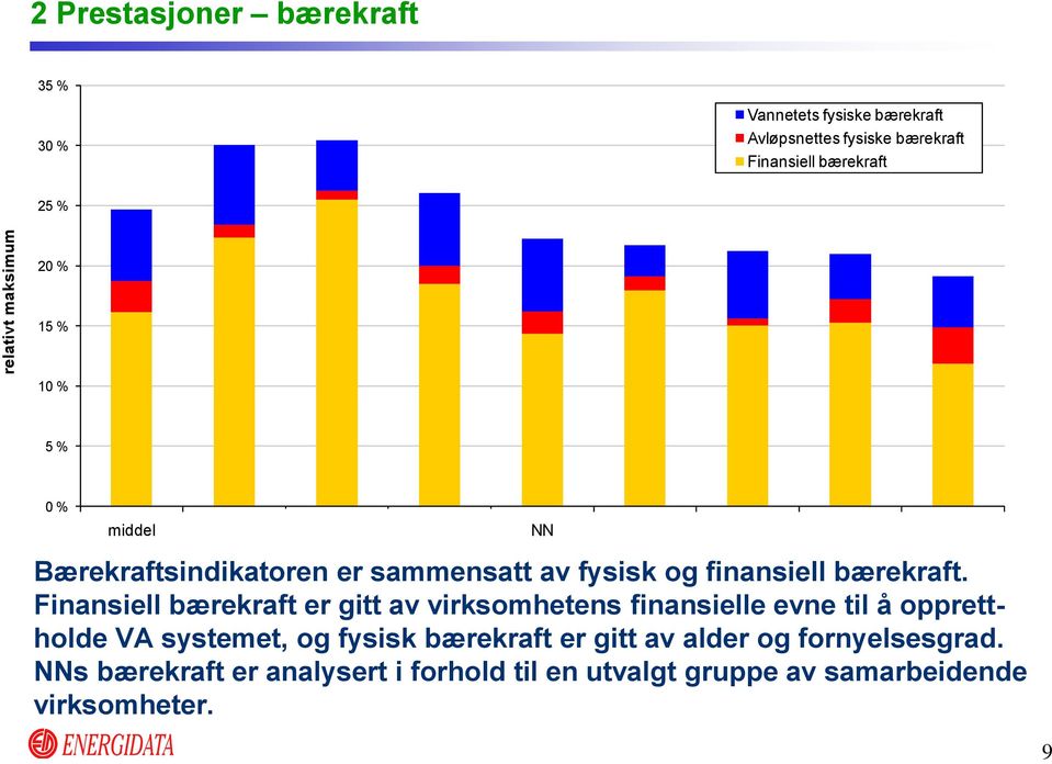 fysisk og finansiell bærekraft.