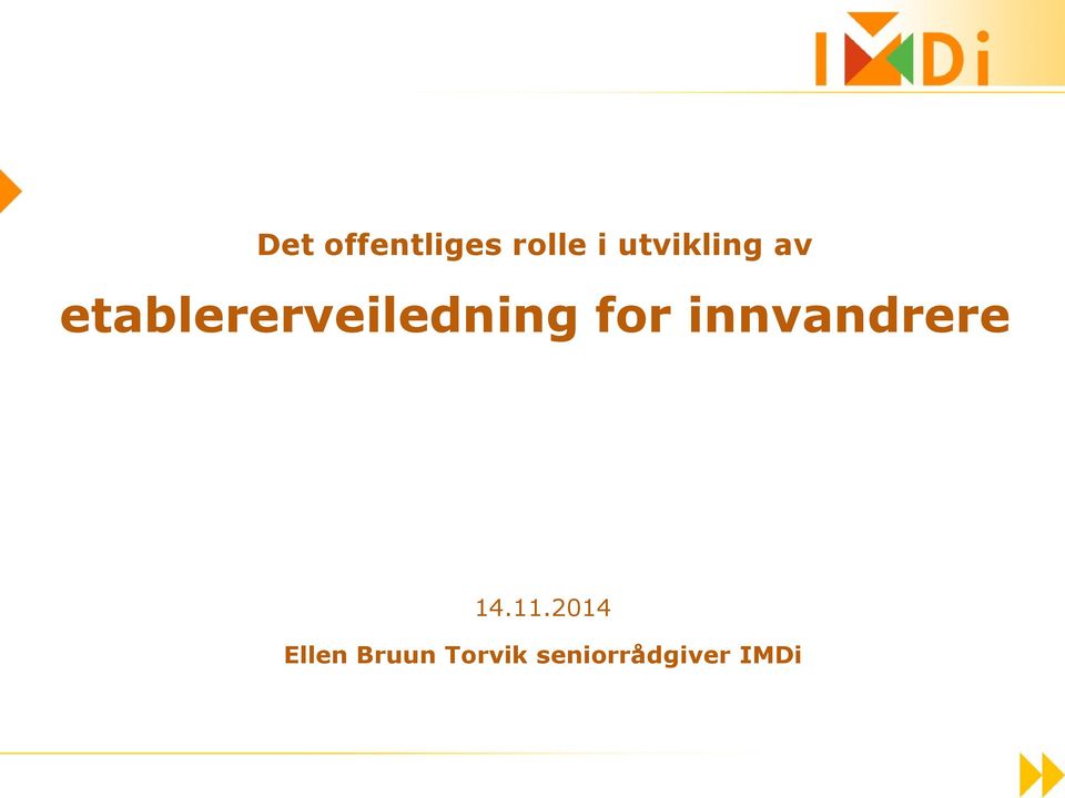 etablererveiledning for