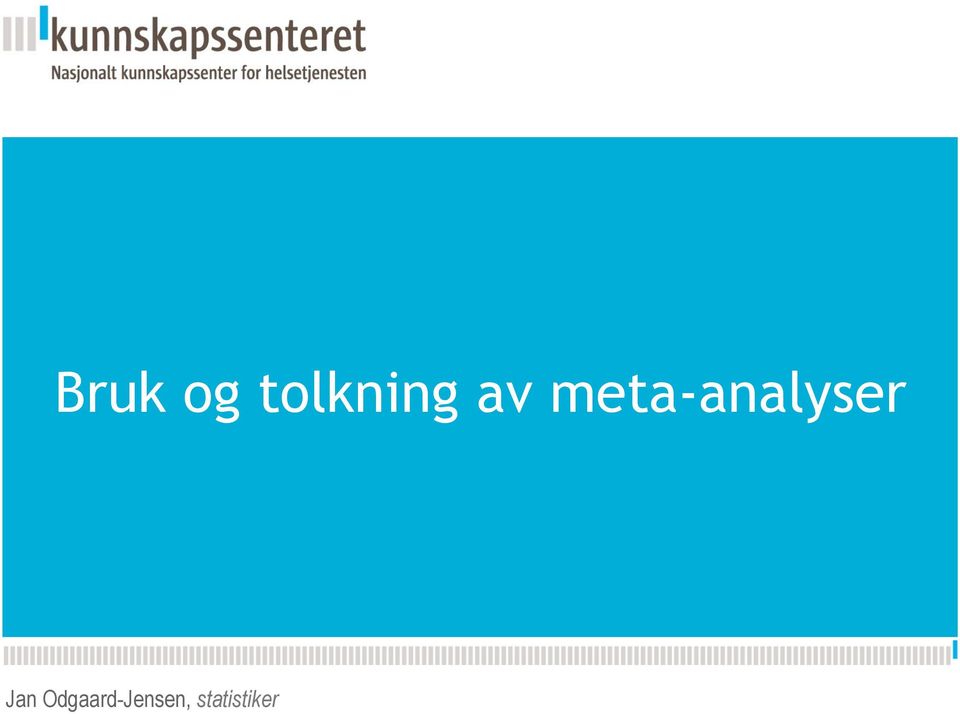 av meta-analyser Jan