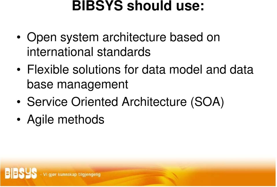 solutions for data model and data base