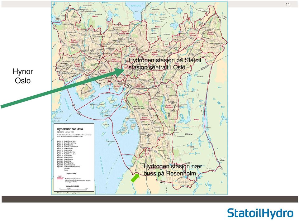 stasjon sentralt i Oslo