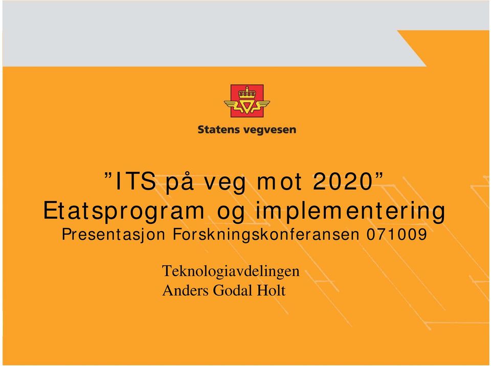 Forskningskonferansen 071009