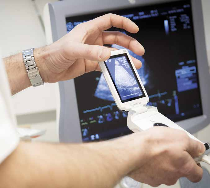 Ultralyd gir pasientene bedre hjelp Det er lite, og ser til forveksling ut som en mobiltelefon. Men her stopper også likheten.