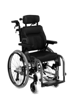 1. INTRODUKSJON Netti Mini er en komfortrulllestol for barn, beregnet for både innendørs og utendørs bruk. Den er testet i henhold til DIN EN 12183:2009.