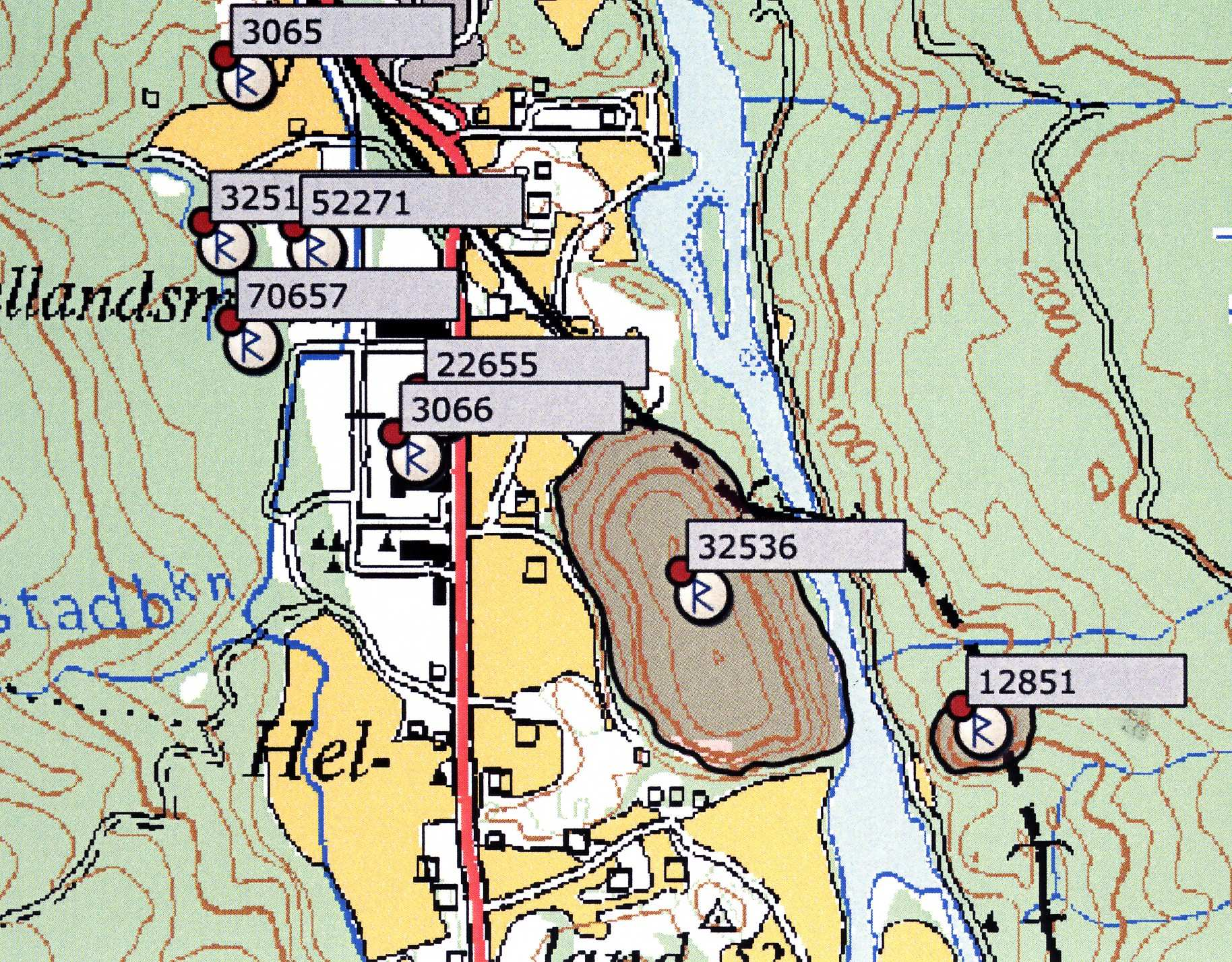 Befaringsnotat Hensikten med registreringen var å undersøke en haug ved Heddeland i Marnardal kommune for å avgjøre om det dreier seg om en gravhaug eller ikke.