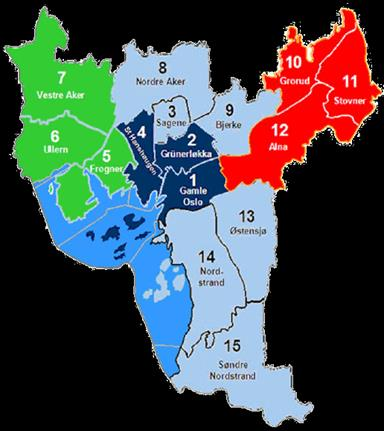 Utprøvingsområder Bydel Gamle Oslo og Bydel