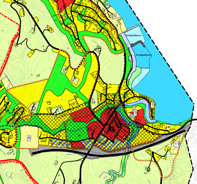 2. PLANSTATUS Områdeplan for Børsa Skaun kommune 2.1. Kommuneplanens arealdel Overordnet plan er kommuneplanen arealdel for Skaun kommune, 2007-
