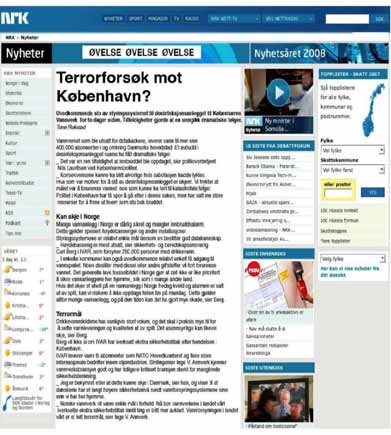 En typisk agenda for en øvelse kan være: Kl 08:45 - Varsel om oppmøte i beredskapsrommet oppmøte før kl.