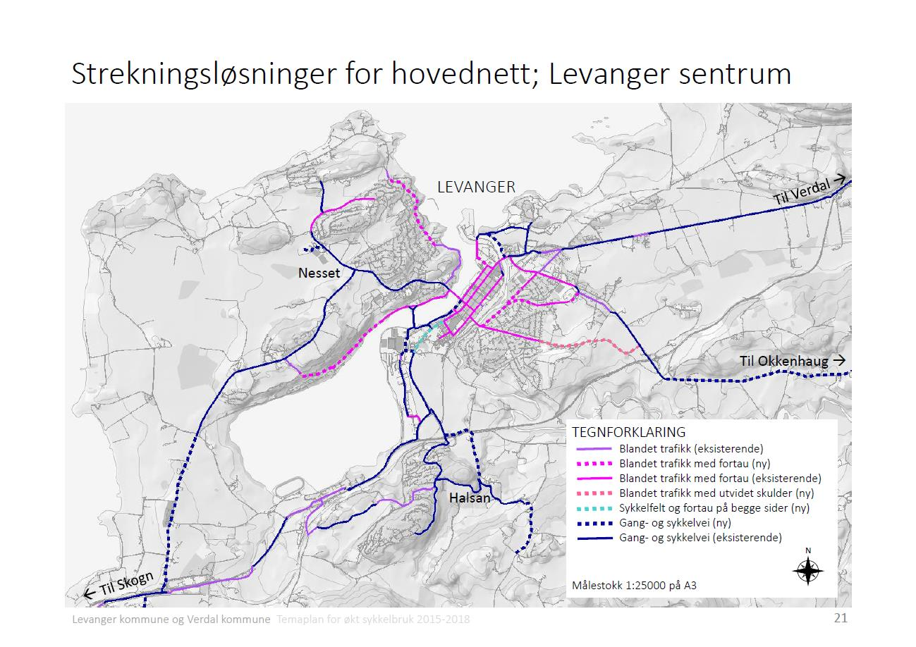 Temaplan for økt sykkelbruk (2015 2018) Levanger og Verdal