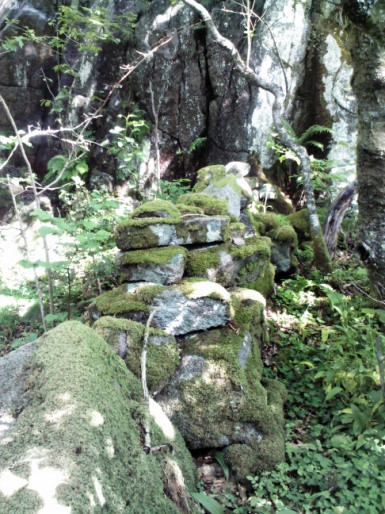 Arealbruk og bebyggelse I deler av området finnes rester etter steingjerder, spesielt på nedsiden av fjellveggen. Steingjerdene er godt synlige lokalt i terrenget.