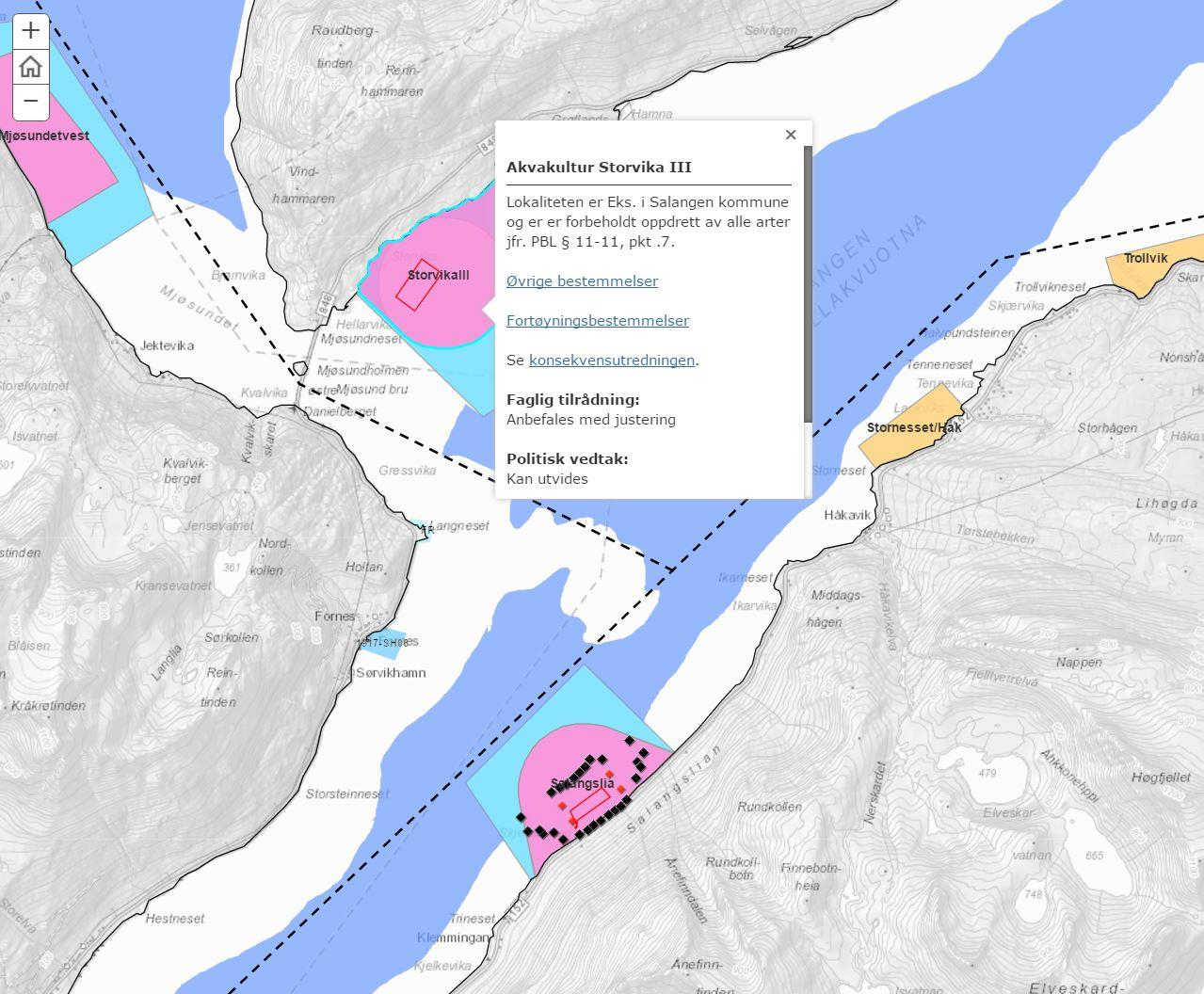 Webbaserte GIS-løsninger Kystplan Troms har utviklet et konsept med nettbaserte kartløsninger for innsyn og medvirkning i planprosessene.
