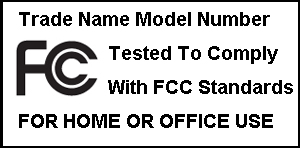 Regulatory Information United States Only This device complies with Part 15 of the FCC Rules.