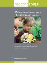 Språk og læringsstudien (SOL): Betydning av kvalitet i barnehage for utvikling og psykisk helse Symptomer på språkvansker 0,6 0,5 0,4 0,3 0,2 0,1 0