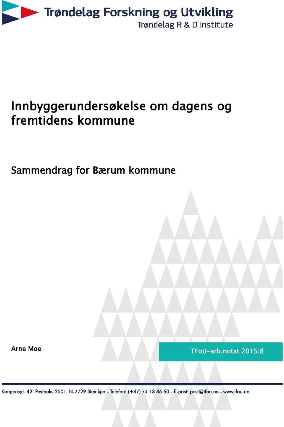 Sammendrag for Bærum kommune