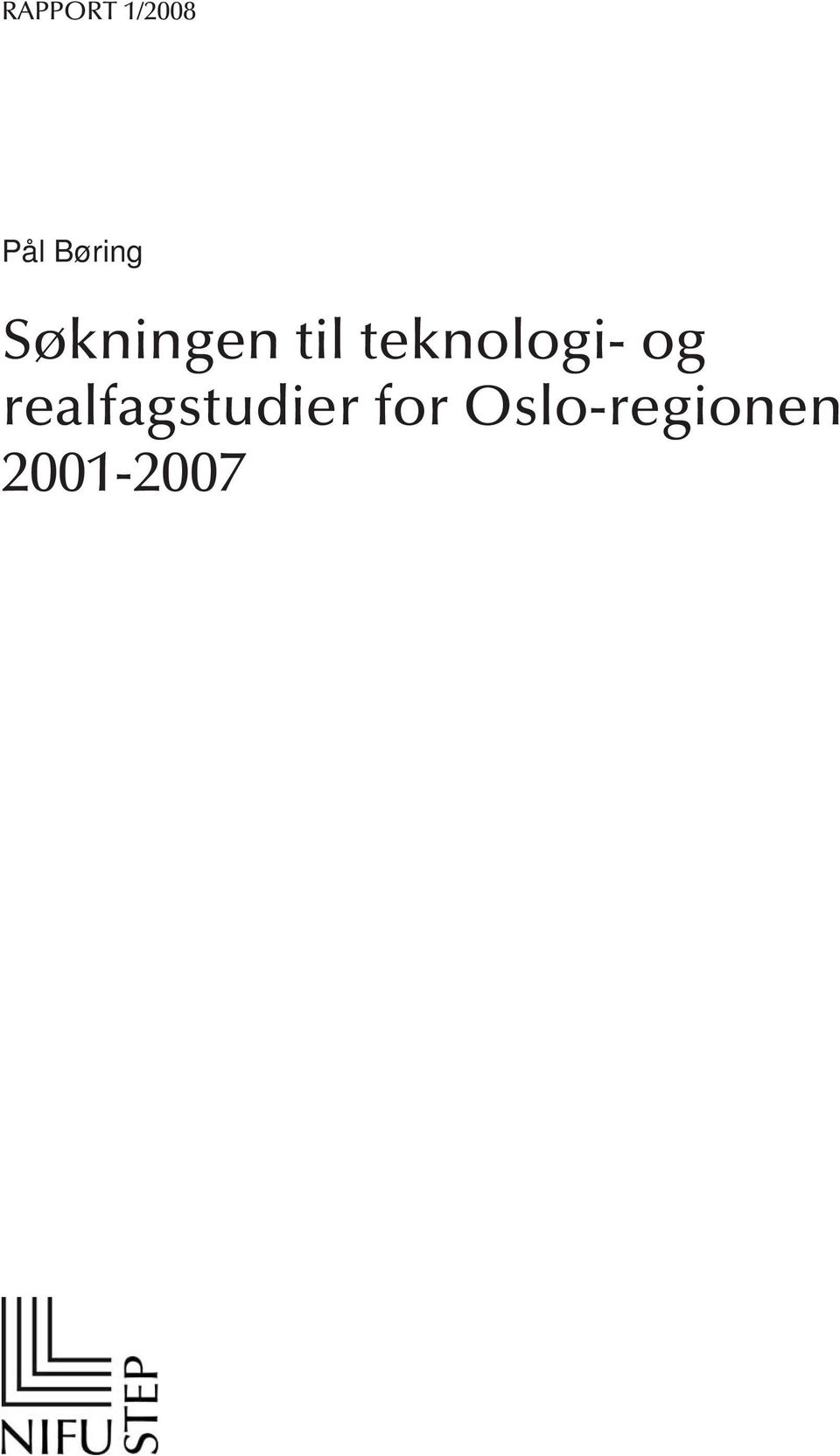 teknologi- og