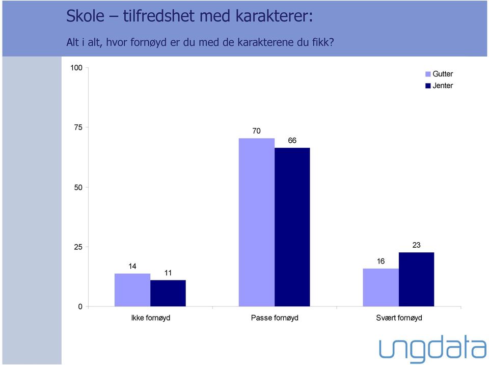 karakterene du fikk?