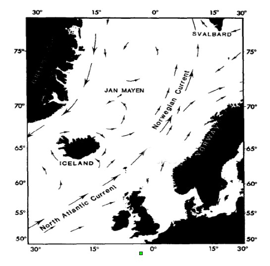 foreslår Hjelstuen et al. (2004a) at havstrømmene i området fulgte flankene til fremtredende strukturer (Fig. 2.9.