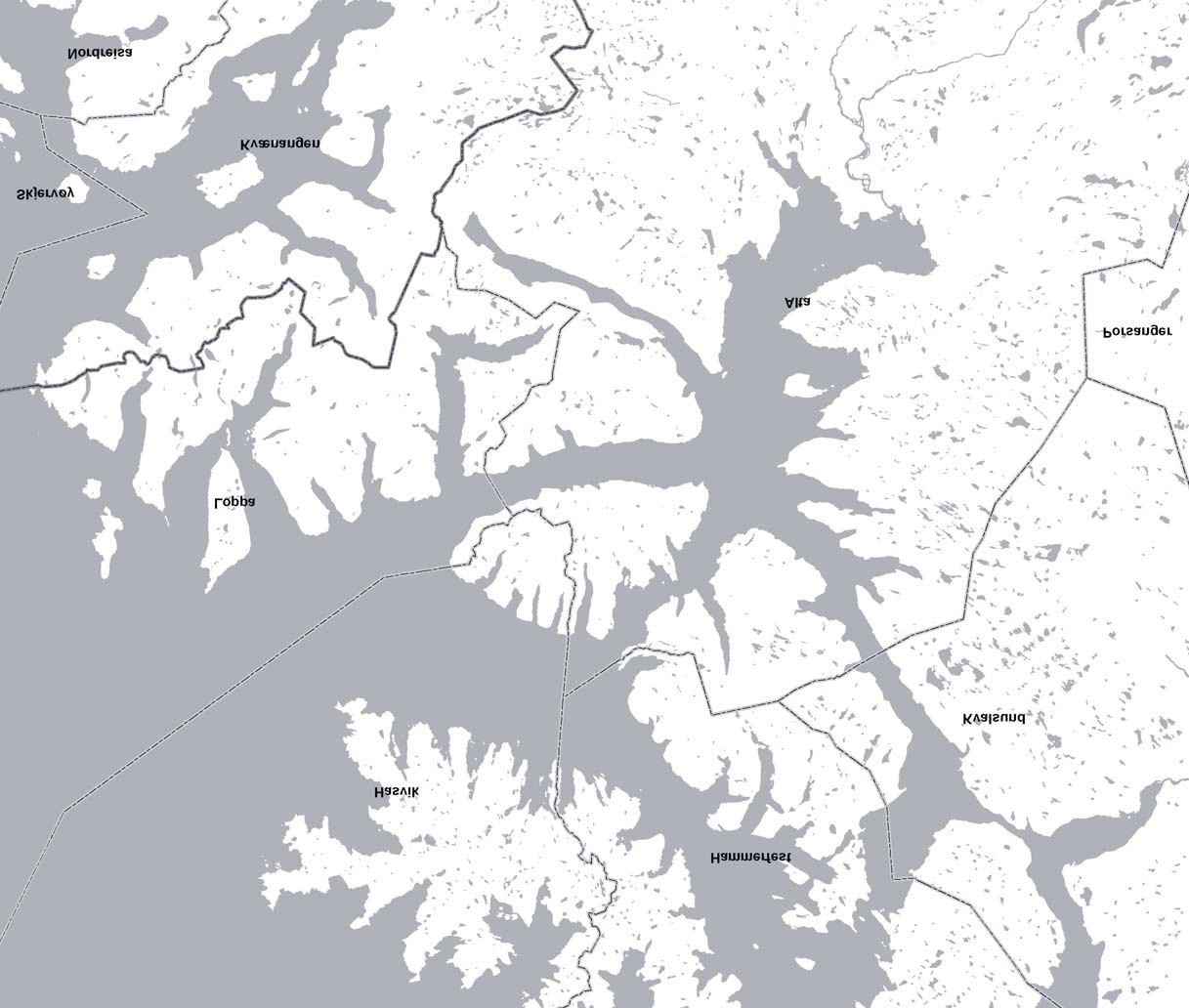 Hovedlokalitet: Altafjord Lokaliteter for garnfiske: g-1 = Talvik, Alta kommune g-2= Skillefjord/Langfjorden, Alta kommune g-3= Øksfjord, Loppa kommune g-4 Lokaliteter for smoltbur: b-1= Talvik, Alta