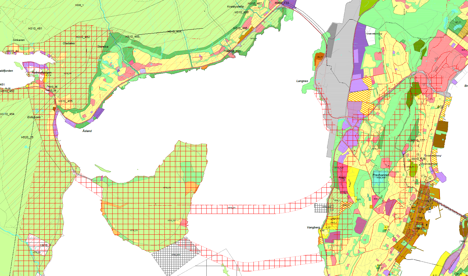 2.5 Kommunale planer Kommuneplanens arealdel 2015 2026 På plankartet er aktuelle traséer for ny tverrforbindelse og ny forbindelse til Kvaløya markert med hensynssoner.
