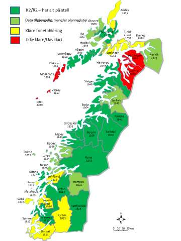 GeoNordland 2016 Planinformasjon Plansatsing 2016 Kartverket har fått midler til vektorisering av reguleringsplaner 50% av kostanden dekkes av KV, resterende må kommunen dekke.