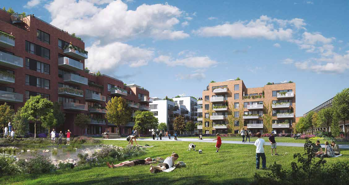 I GOD JORD Krydderhagen er i ferd med å bli det vi hadde i tankene: En moderne hageby med store og frodige grøntområder, med alt innen rekkevidde, og likevel bare noen minutter fra Oslo sentrum.