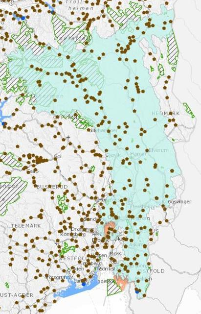 henhold til forurensningsforskriften kapittel 11. Grensevassdragene ligger ikke i områder utpekt som følsomme områder.