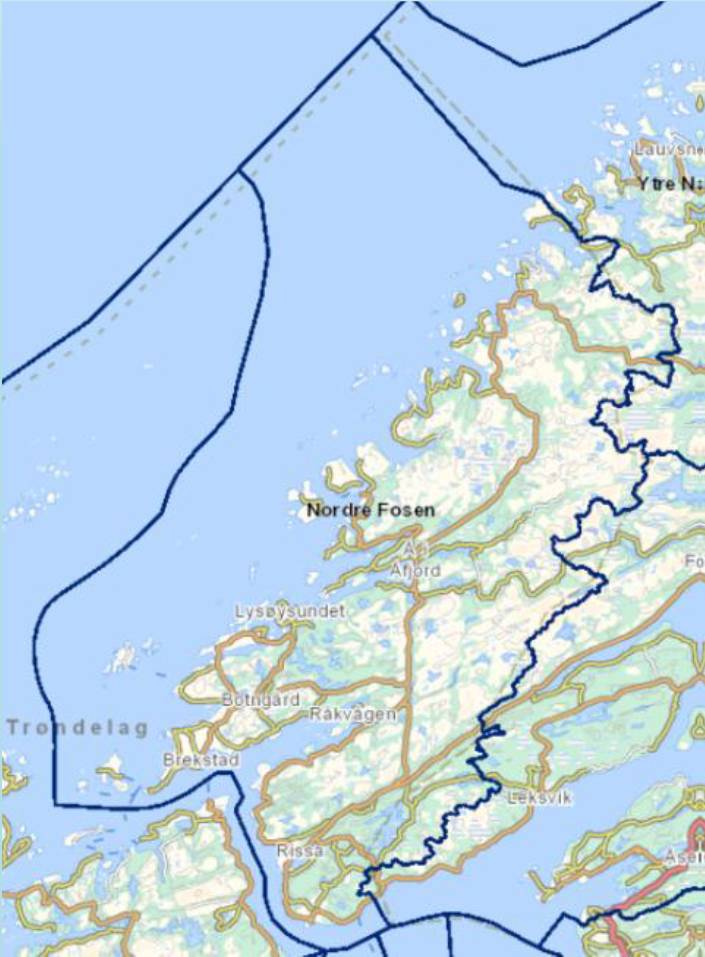 I Vannområde Nordre Fosen Samarbeid: 6 deltagende kommuner 439