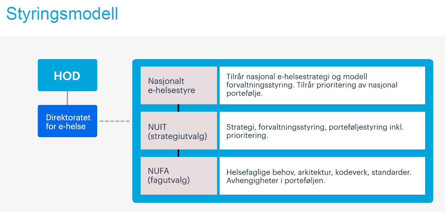 Oslo kommune i sentrale fora Arild Sundberg Endre Sandvik Kirsti Pedersen Runar Nygård Styringsgruppe («operativ») Styringsgruppe Runar Nygård