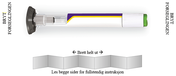 Bruksanvisning Trulicity 0,75 mg oppløsning for injeksjon i en ferdigfylt penn Dulaglutid OM TRULICITY FERDIGFYLT PENNLes hele bruksanvisningen og pakningsvedlegget nøye før du bruker din ferdigfylte