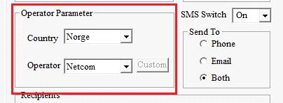 Her kan man velge mellom for eksempel gmail, hotmail eller yahoo. Har man ikke en av disse, er det enkleste å opprette en epostadresse rettet mot en av disse.