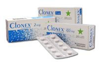 Klonazepam (Rivotril ) Registrert som antiepileptikum