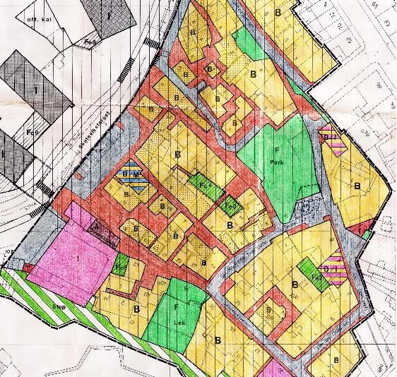Lambertsvei 5 er langt på vei den eneste eiendommen som i reguleringsplanen viser rom for en fortetting med nybygg.