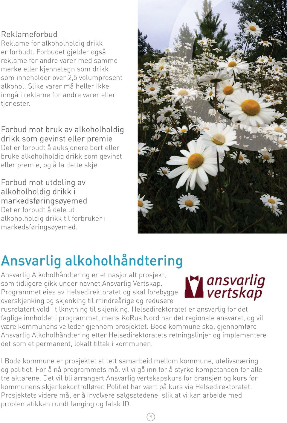 Forbud mot bruk av alkoholholdig drikk som gevinst eller premie Det er forbudt å auksjonere bort eller bruke alkoholholdig drikk som gevinst eller premie, og å la dette skje.