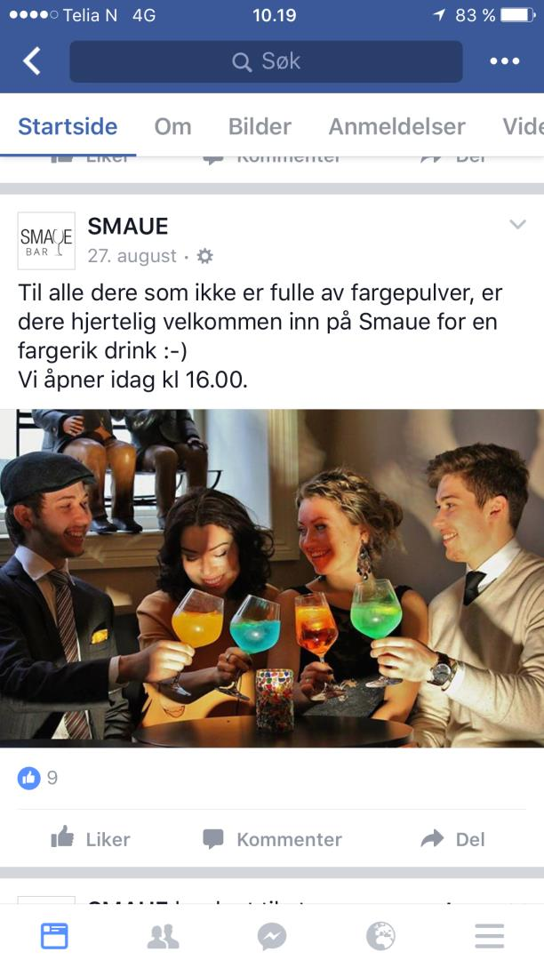 Reklame Grimstad og Kristiansand kommune fikk en henvendelse i dag