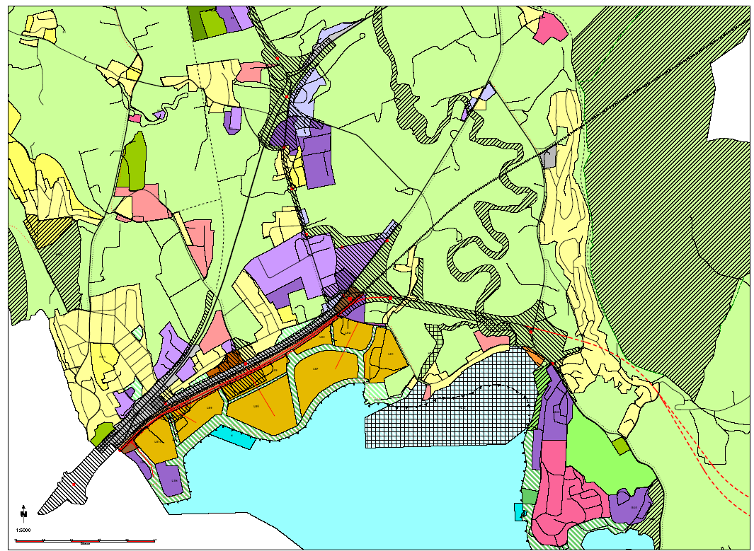 1.3.2 Kommune(del)plan Kommuneplanens arealdel er en oversiktsplan og ikke en detaljplan.