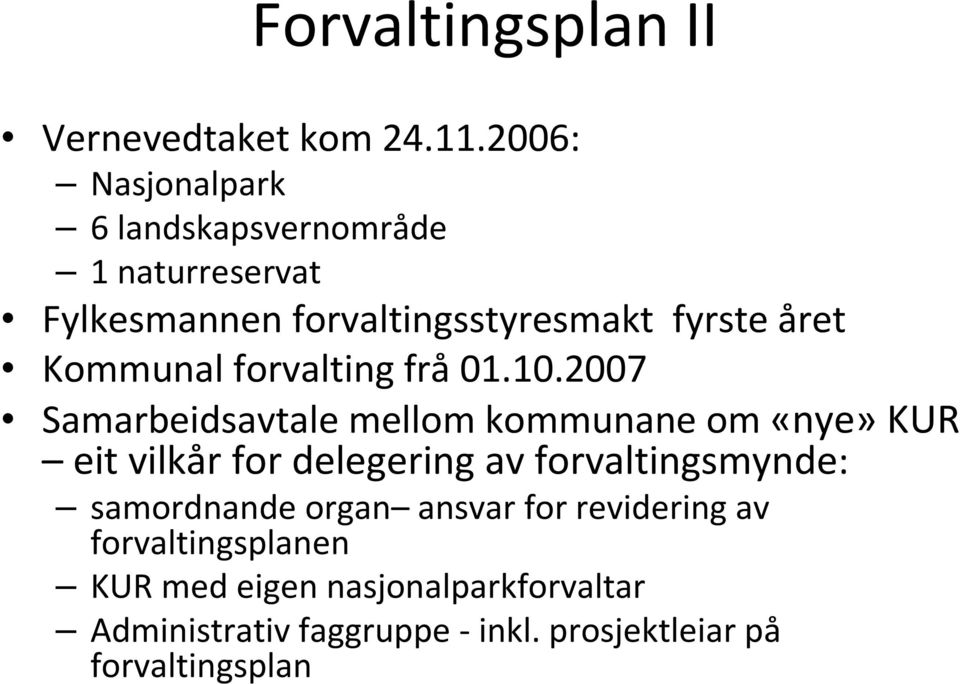 Kommunal forvalting frå 01.10.