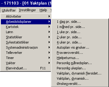 Versjon 6.2 Ny meny: Utskrifter/Aktiviteter Versjon 4.