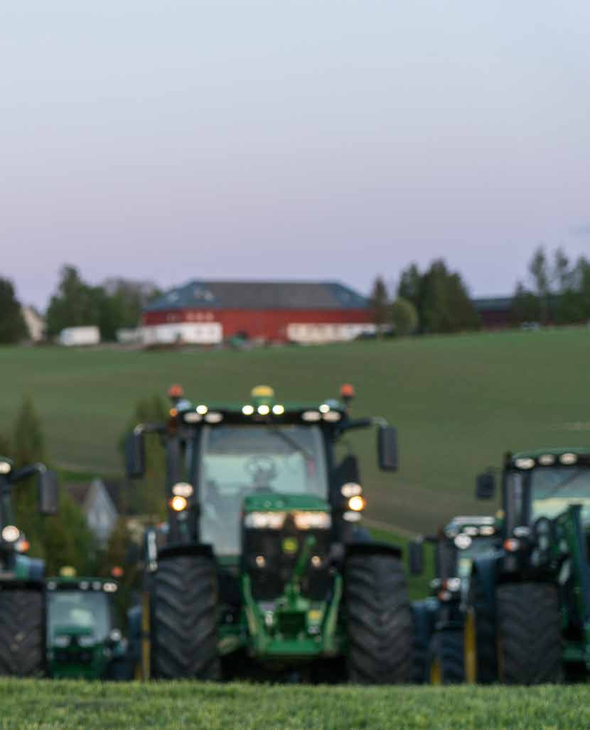 Ringvirkningene av landbruket er betydelige for det norske samfunnet.