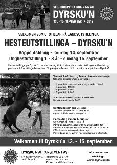 SKJEBERG OG BERG TRAVSELSKAP INVITERER TIL LOKALKJØRING UTEN TOTALISATOR PÅ KALA TRAVPARK SØNDAG 22. SEPTEMBER KL. 13.00 1. løp: Kaldblods. dnts 3-årspokal, 3-årige norskfødte. tillegg 20 m ved kr.