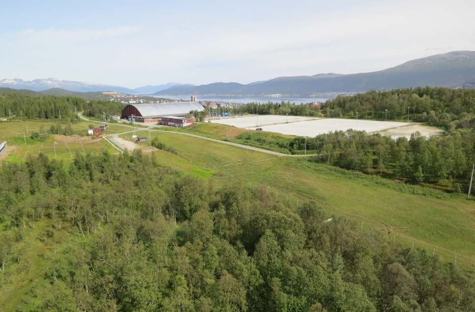Tromsøbadet Forprosjekt Del 2 BESKRIVELSE 10 Markaområdet Markaområdet har høy verdi som rekreasjonsområde.
