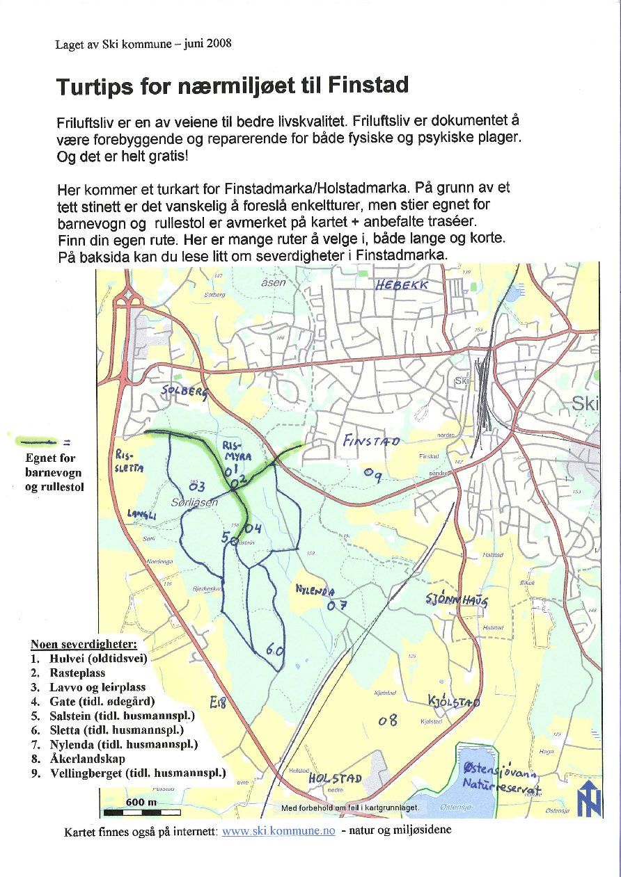 Tema nærmiljø og friluftsliv 18 Akershus grense - Vinterbro Kommunedelplan