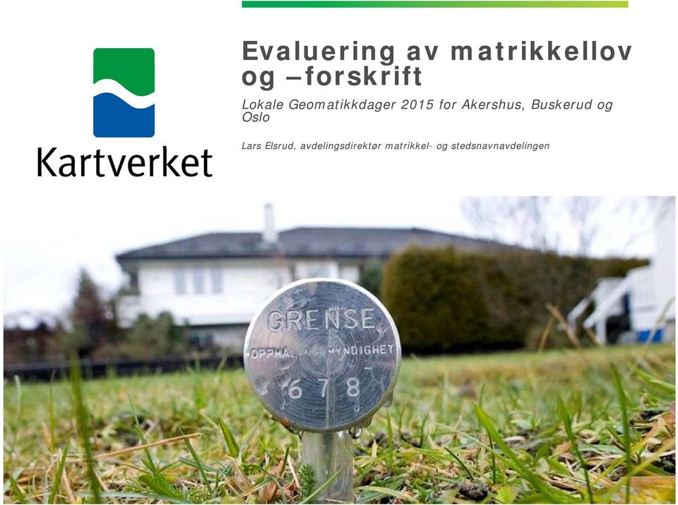 avdelingsdirektør matrikkel- og stedsnavnavdelingen M/S