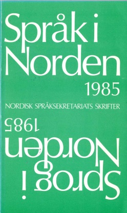 Sprog i Norden Titel: Forfatter: Kilde: URL: Språksamarbeid i Norden 1984-85 Ståle Løland Sprog i Norden, 1985, s. 89-93 http://ojs.statsbiblioteket.dk/index.