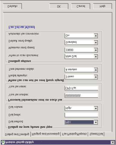 6 Trykk på. 7 Trykk på eller til Dial Method (oppringingsmetode) vises. 8 Trykk på. 9 Trykk på eller til Behind PBX (via sentral) vises. 10 Trykk på for å lagre innstillingen.