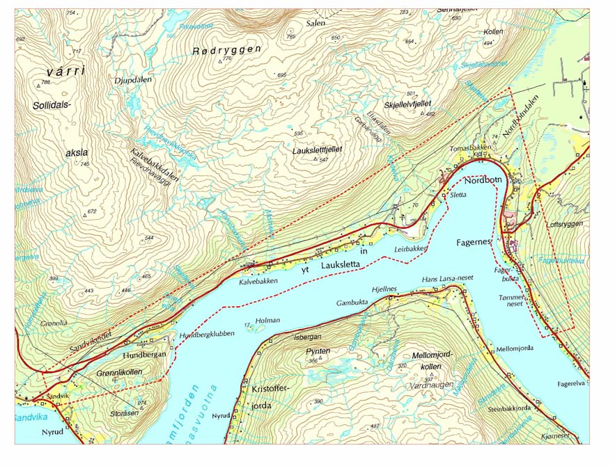 Planområdet Konsekvensutredning i forhold til plan- og bygningsloven Kommunedelplanen skal i følge plan- og bygningsloven (PBL) 20-1 tas opp til behandling en gang hver valgperiode, uavhengig om det