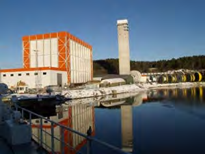 5.0 FABRIKKEN - BESKRIVELSE Fabrikken i Halden er Nexans' kompetansesenter for sjøkabler til kraftoverføring, kabler til bruk mellom plattformer og umbilicals til offshore-industrien.