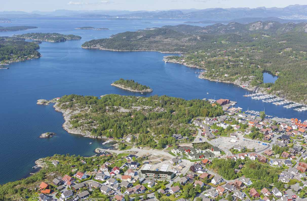 Usken Hommersåkvågen Tursti Tursti BKS4 Breivikveien Bryggen kjøpesenter Breivika Badeplass VELKOMMEN TIL BREIVIK I Breivikbakken på Hommersåk skal vi bygge tre eneboliger.