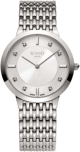Diamond Watch SchmiD er sveitsisk kvalitet tversigjennom. Et robust armbåndsur med suveren kvalitet til fornuftig pris. Navnet SchmiD er ikke tilfeldig, det er navnet på designeren.